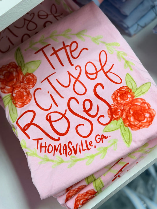 The City of Roses Thomasville GA Tee