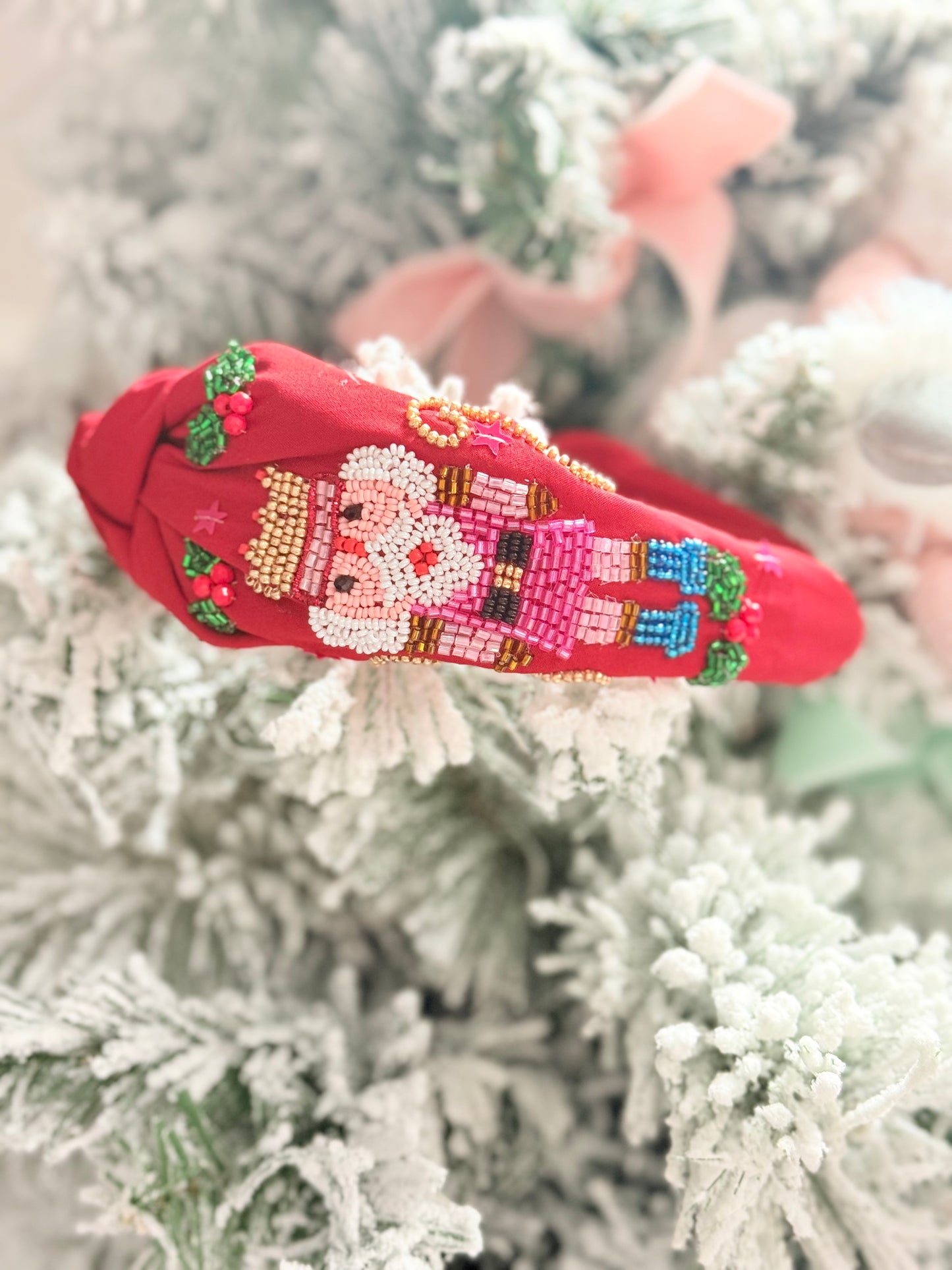 GS Nutcracker Beaded Headband