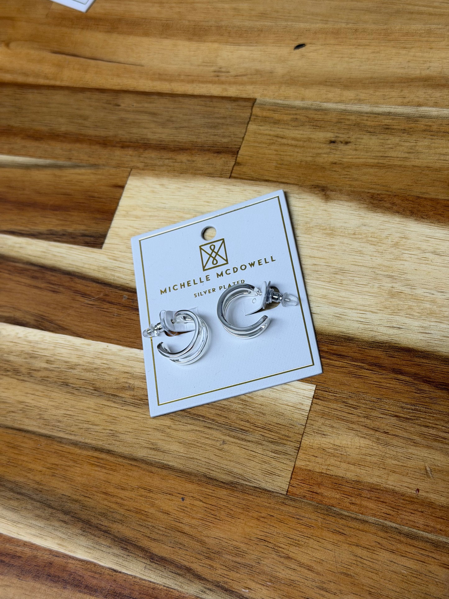 Michelle McDowell Silver Raelynn Earrings