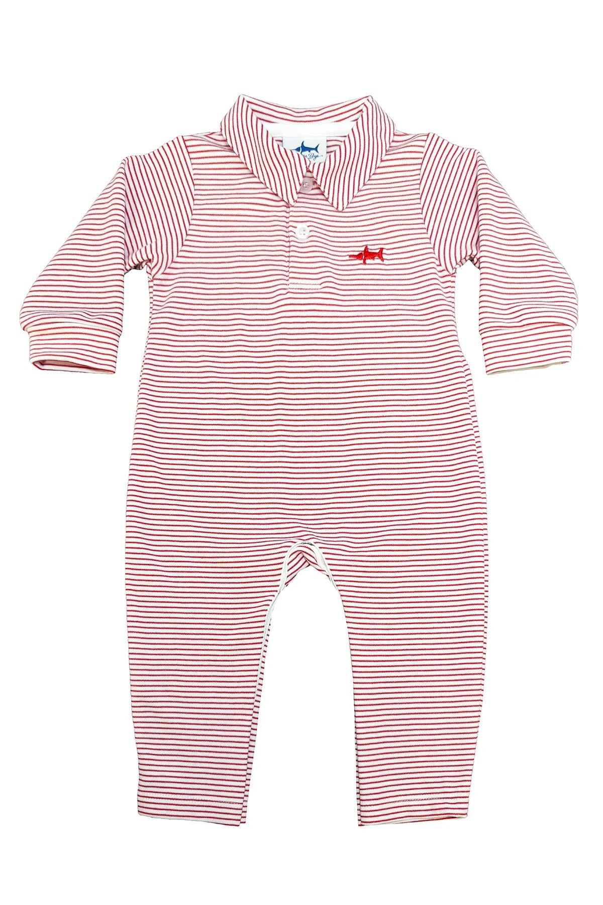 Saltwater Boys Signature LS Polo Romper