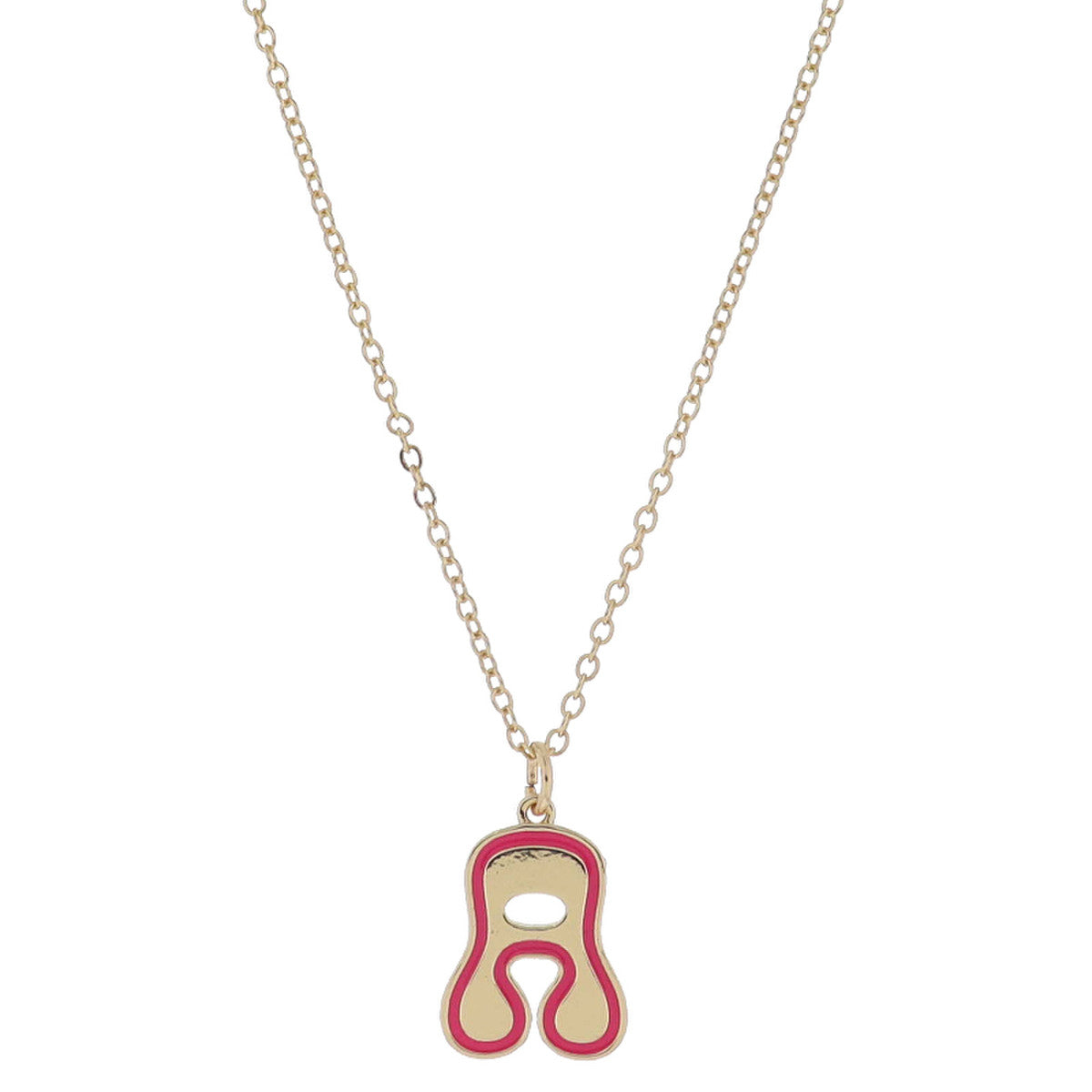 Jane Marie Kids Bubble Initial Necklace