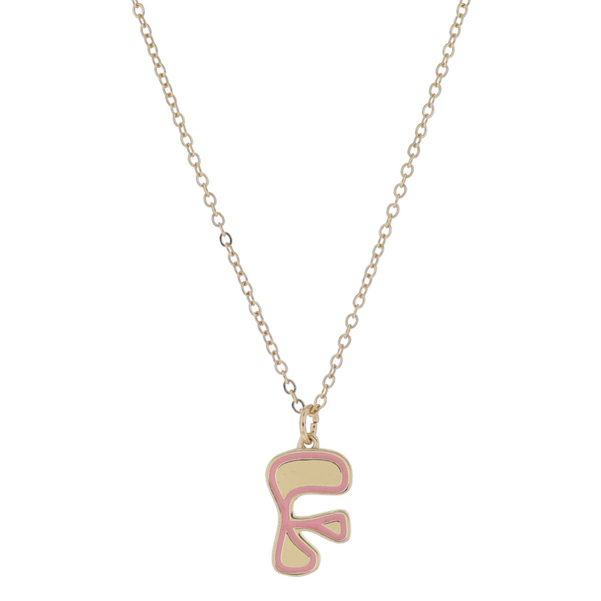 Jane Marie Kids Bubble Initial Necklace