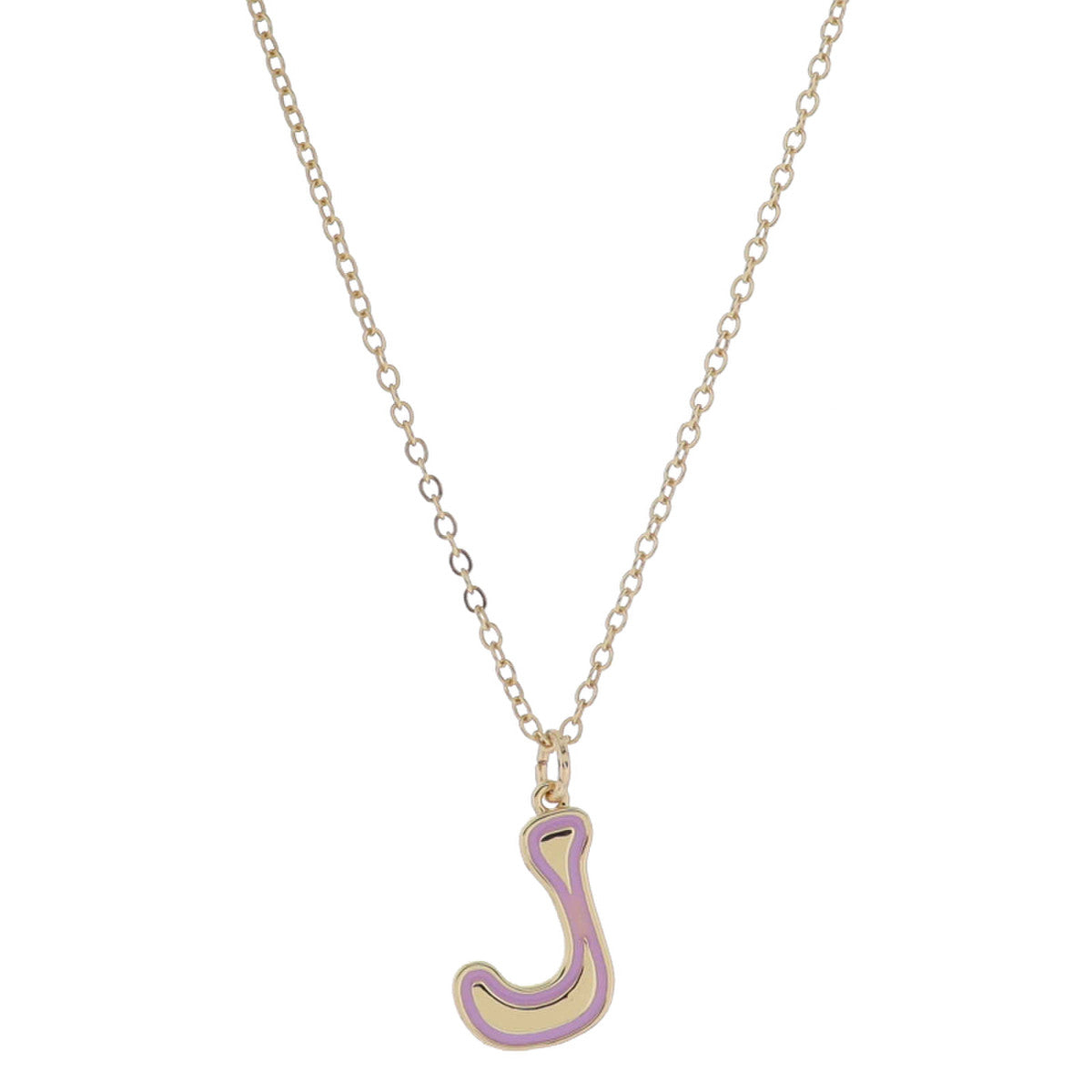 Jane Marie Kids Bubble Initial Necklace