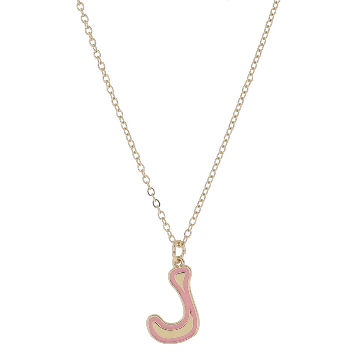 Jane Marie Kids Bubble Initial Necklace