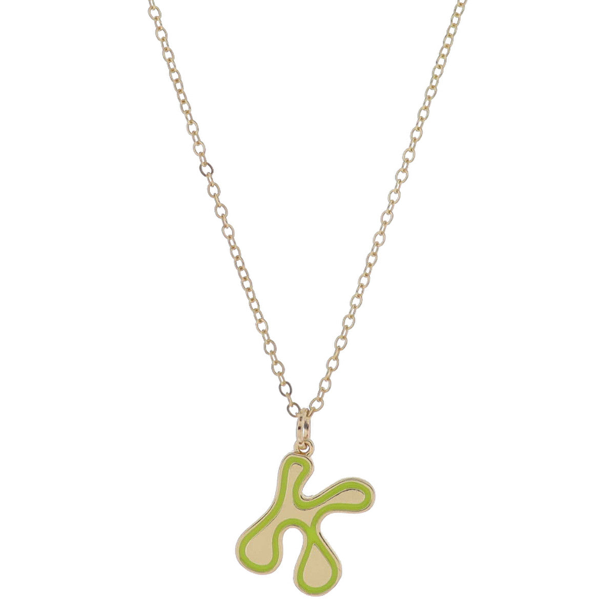 Jane Marie Kids Bubble Initial Necklace