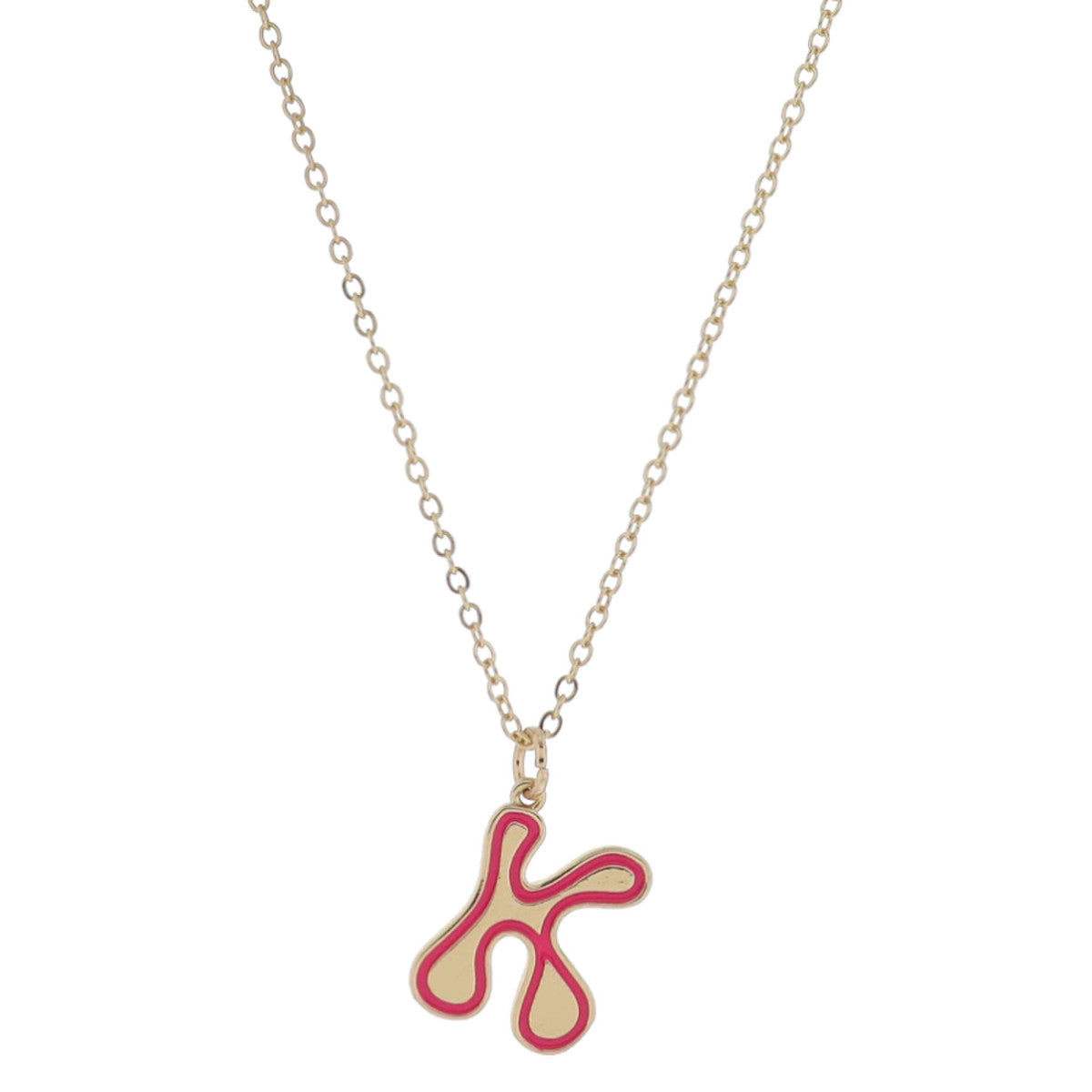 Jane Marie Kids Bubble Initial Necklace