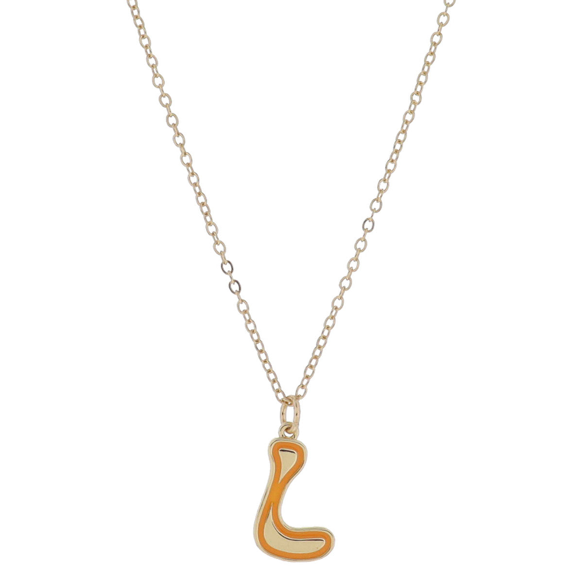 Jane Marie Kids Bubble Initial Necklace