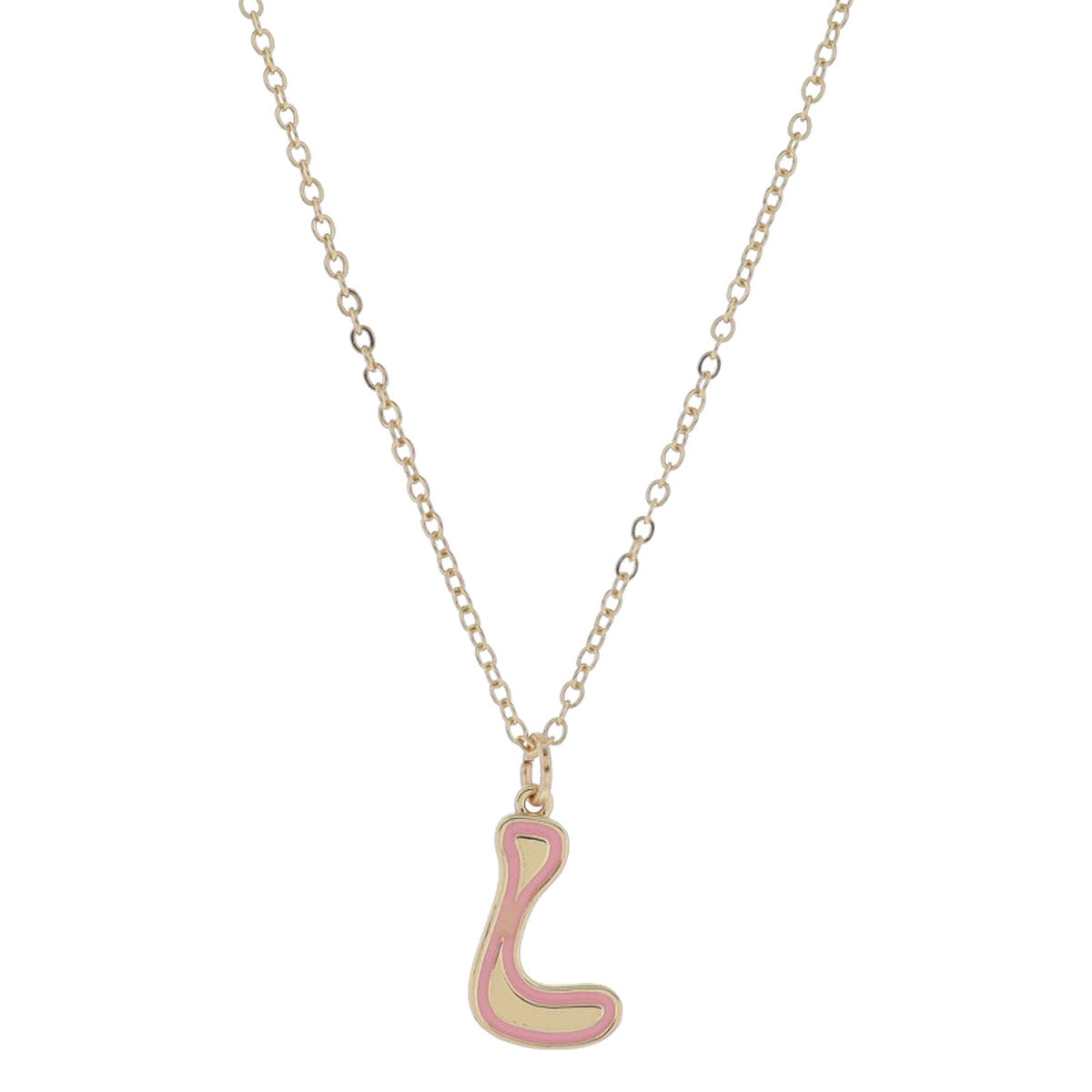 Jane Marie Kids Bubble Initial Necklace