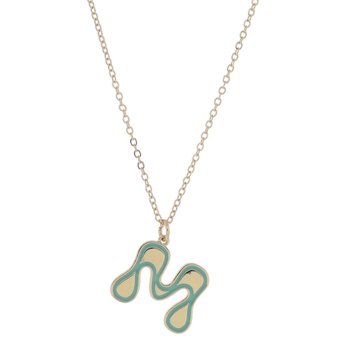 Jane Marie Kids Bubble Initial Necklace