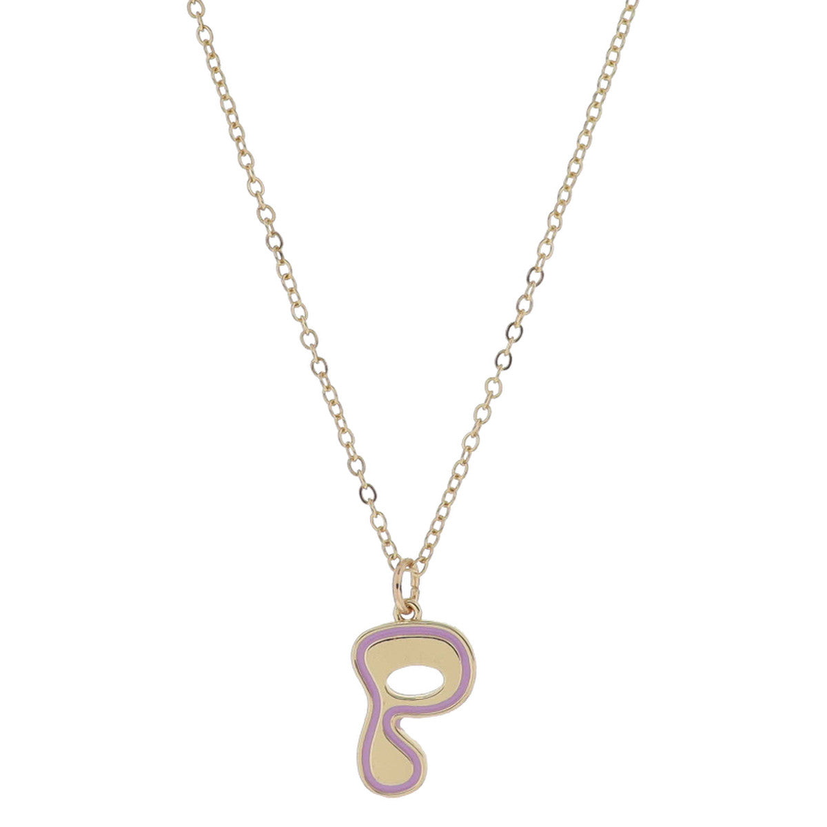 Jane Marie Kids Bubble Initial Necklace