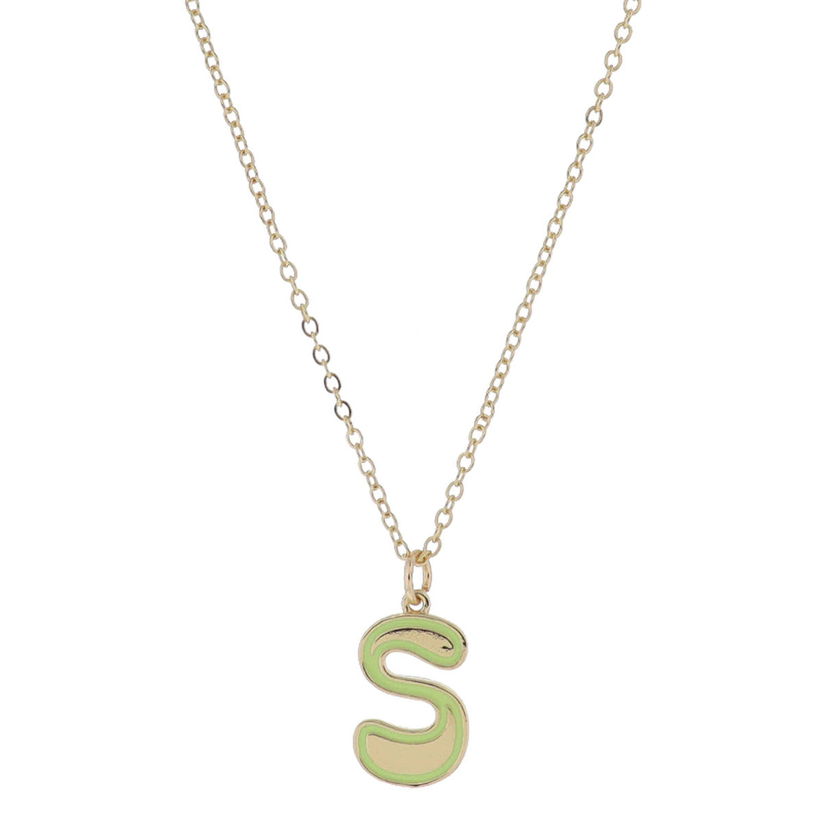 Jane Marie Kids Bubble Initial Necklace