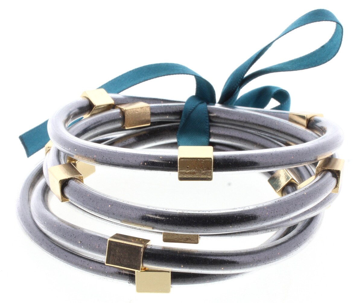 BF JM Set of 5 Glitter Bangles