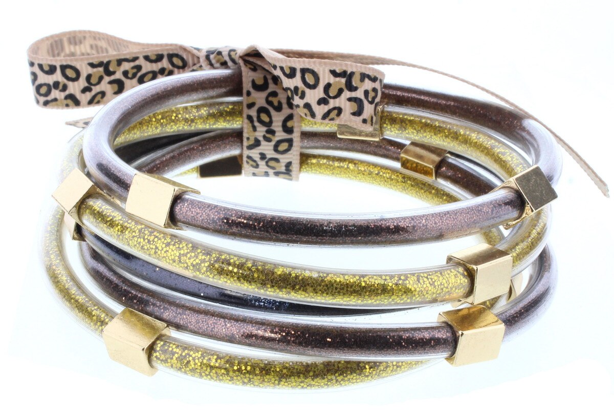 BF JM Set of 5 Glitter Bangles