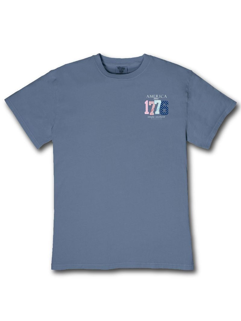Simply Southern Mineral Wash 1776 Tee
