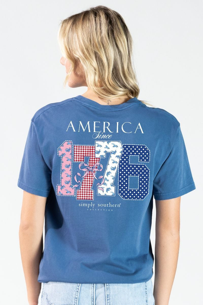 Simply Southern Mineral Wash 1776 Tee