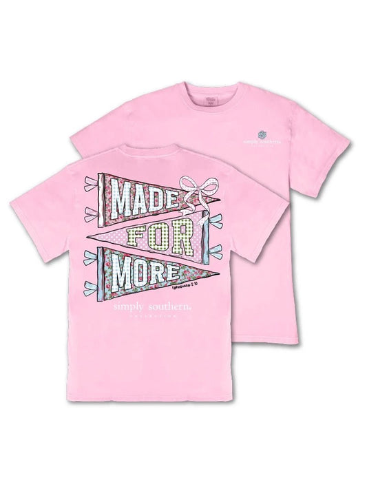 Simply Southern Made For More Youth Tee