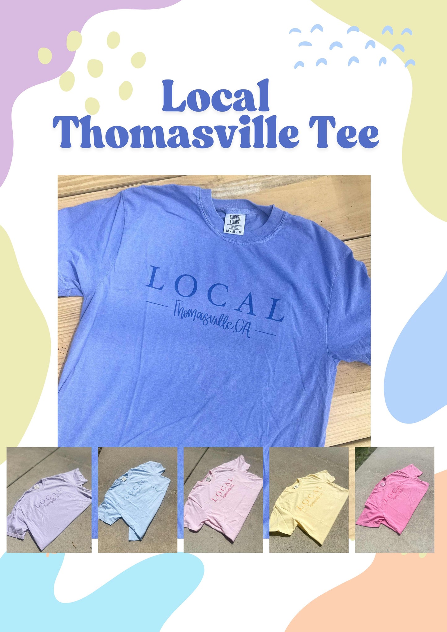 DBR Local Thomasville GA Tee