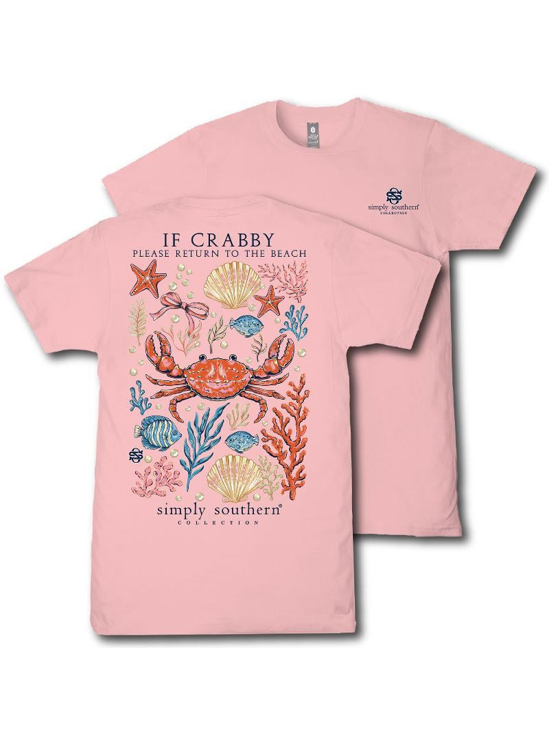 Simply Southern Tee - Crabby