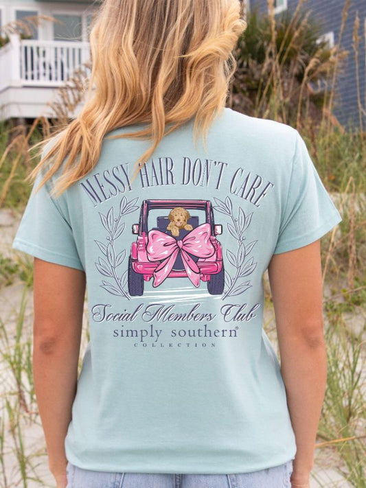 Simply Southern Tee - Messy Hair