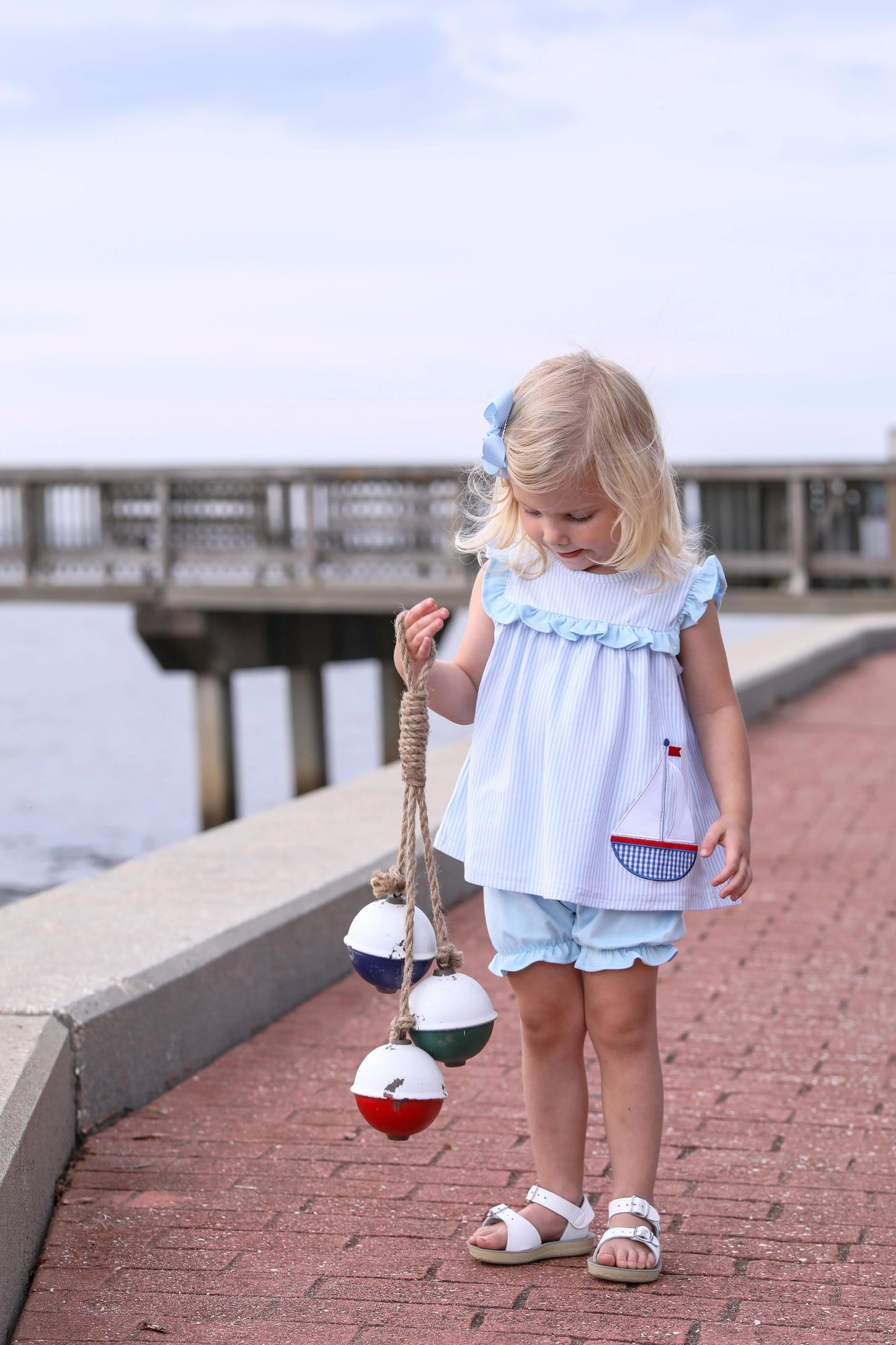 TS Sailboat Bloomer Set