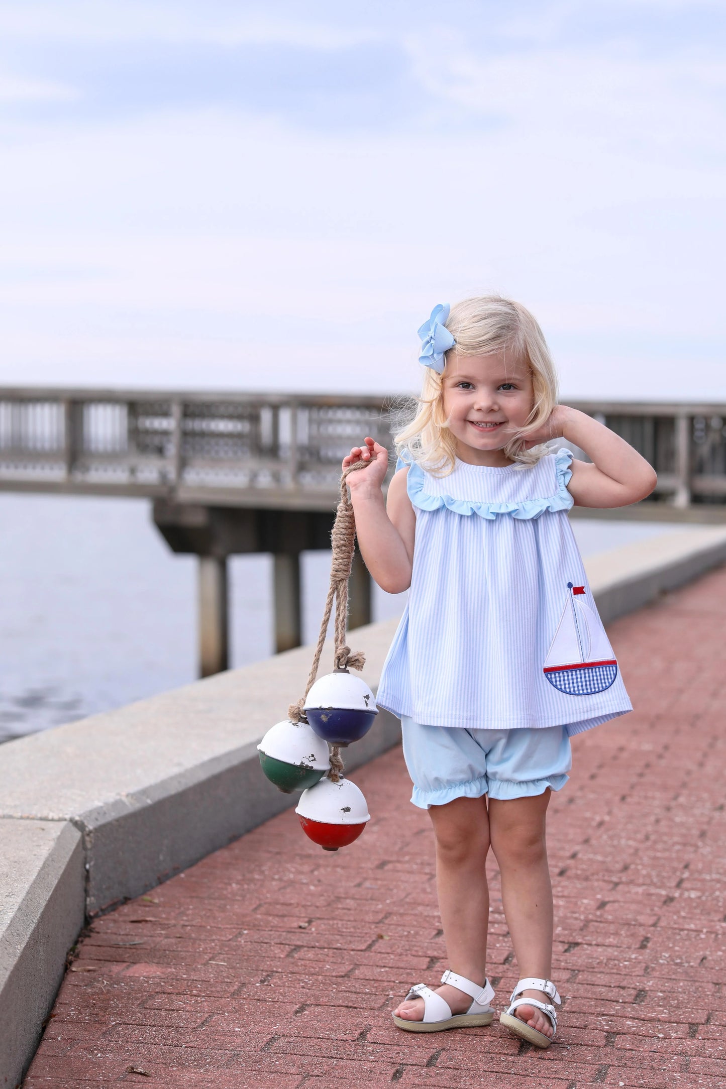 TS Sailboat Bloomer Set