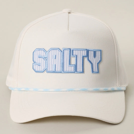 Salty Seersucker Hat