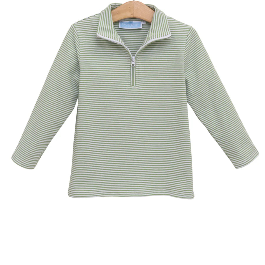 Trotter Street Tucker Pullover - Light Green