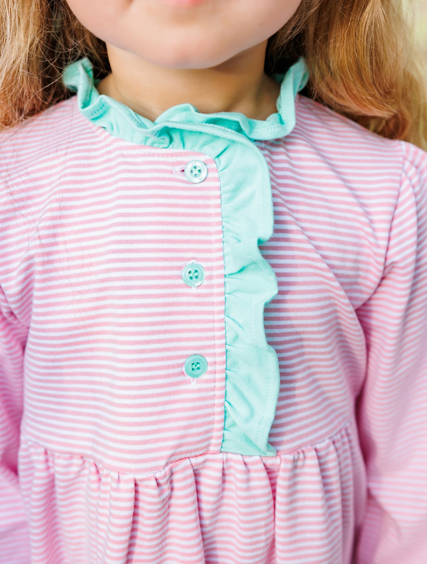 Trotter Street Scarlett Pants Set - Pink/Mint