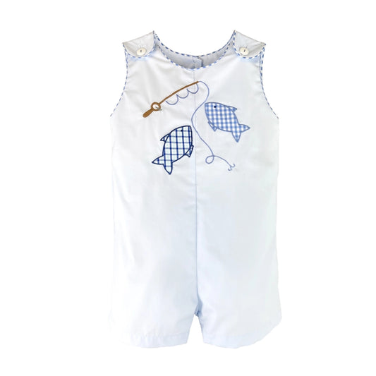 Petit Ami Fishing Applique Sunsuit