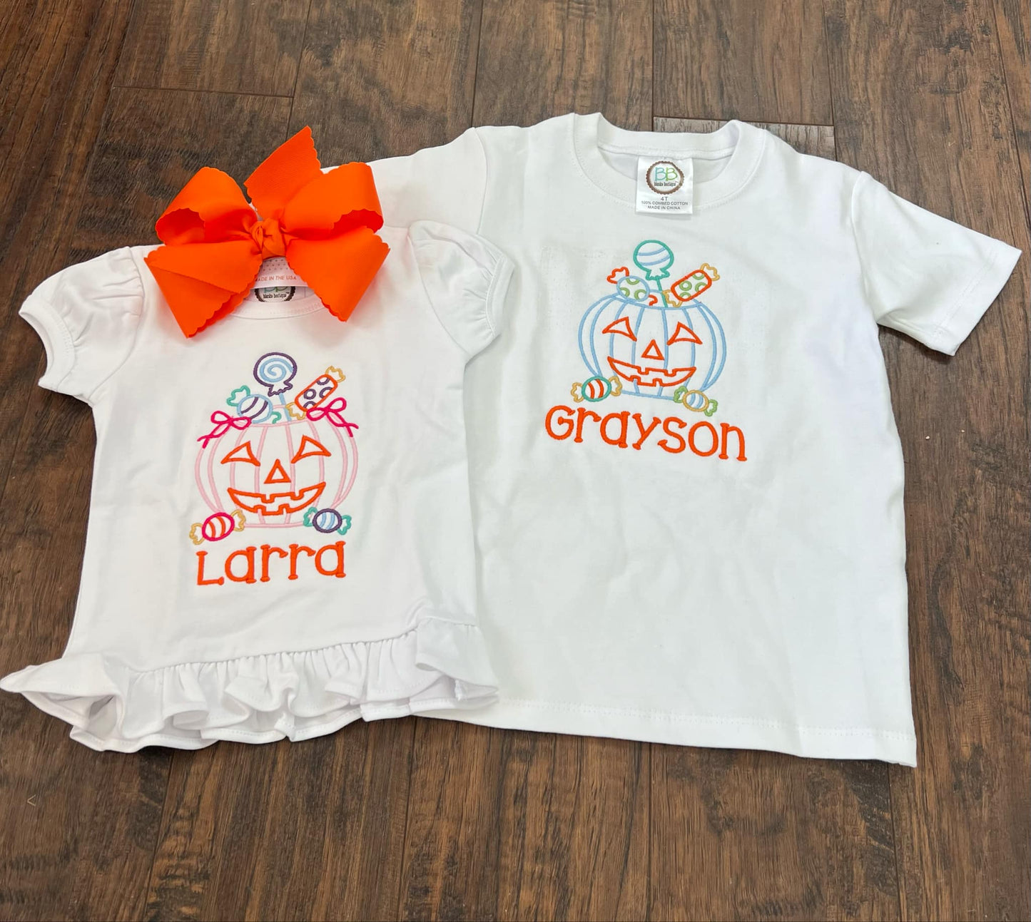 Sketch Stitch Halloween Bucket Tee