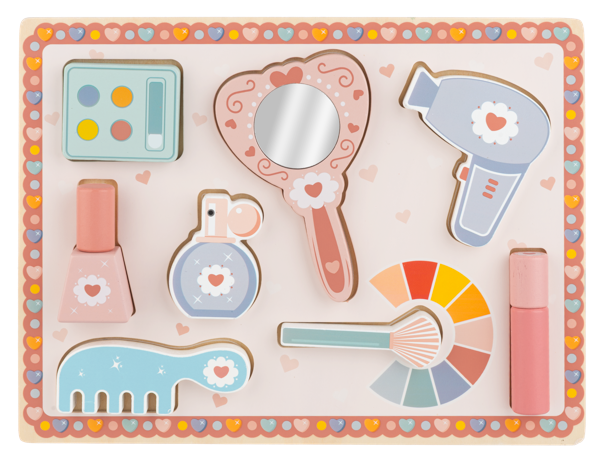 Ganz Wooden Makeup Puzzle Set (8 pc. set)