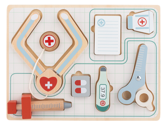 Ganz Wooden Doctor Puzzle Set (7 pc. set)
