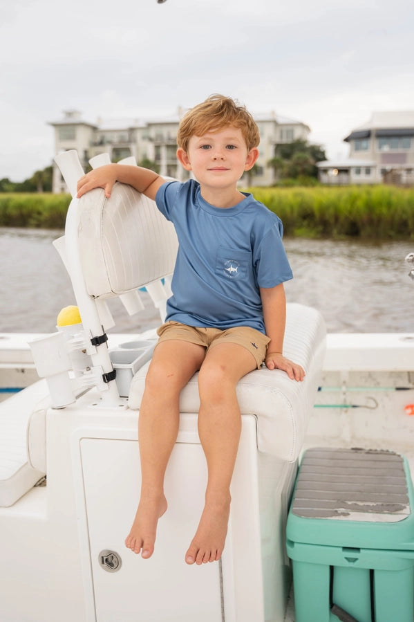 Saltwater Boys Crab Performance Tee