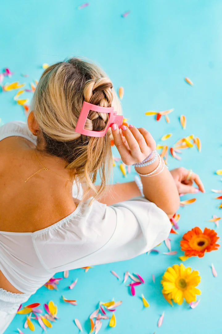 Teleties Medium Flat Square Clip