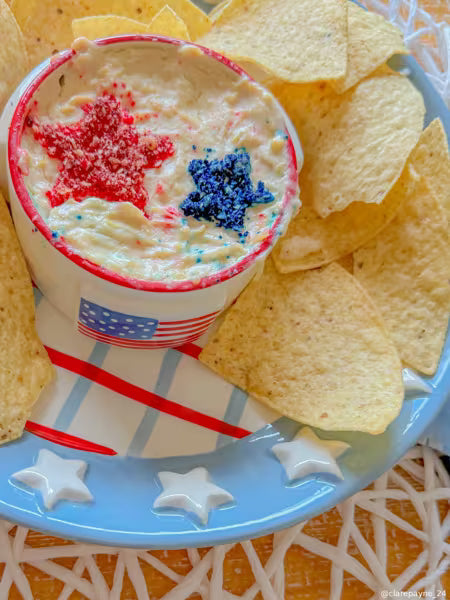 Mudpie Americana Chip And Dip Set