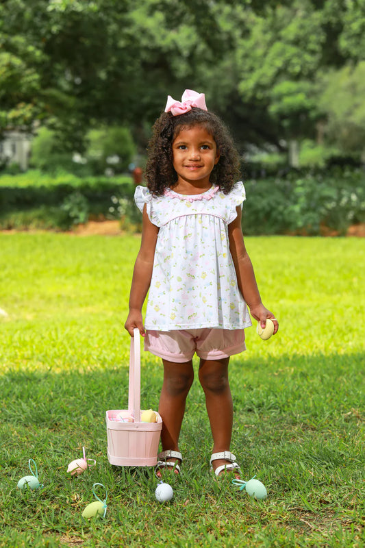 Trotter Street Cottontail Banded Short Set