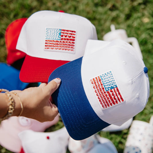 Katydid American Flag Hat