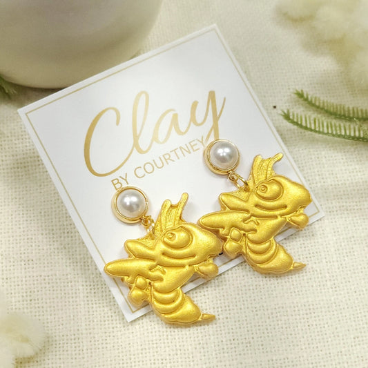 Gameday Clay Earrings