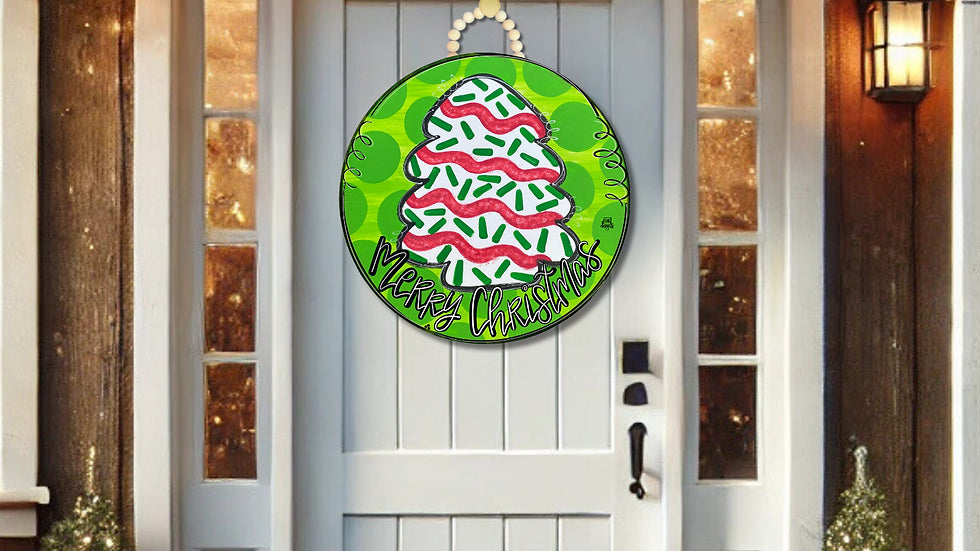 DK Christmas Door Hangers