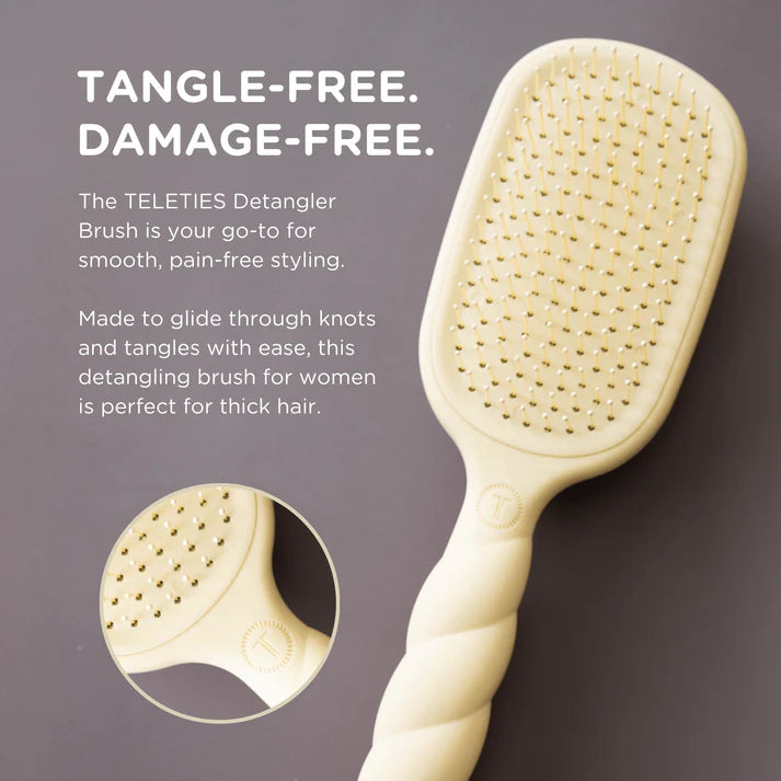 Teleties Detangler Brush - Thick Hair
