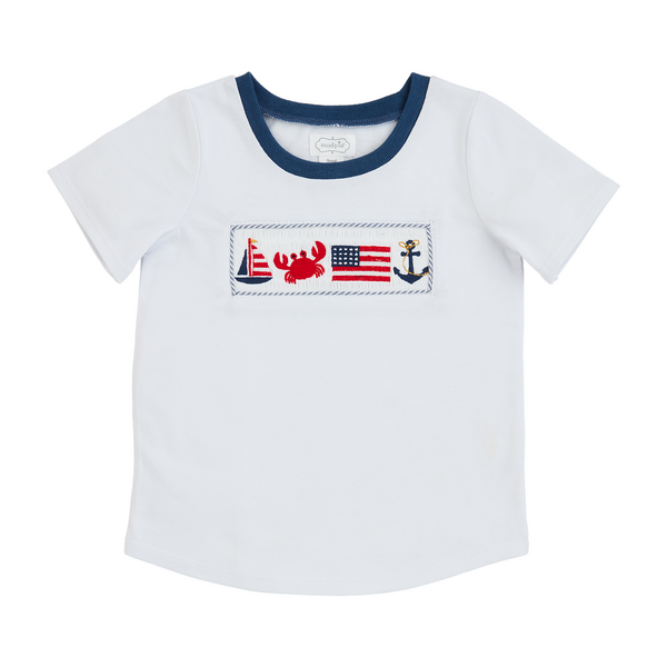 MP Sail Away Smocked Toddler Tee