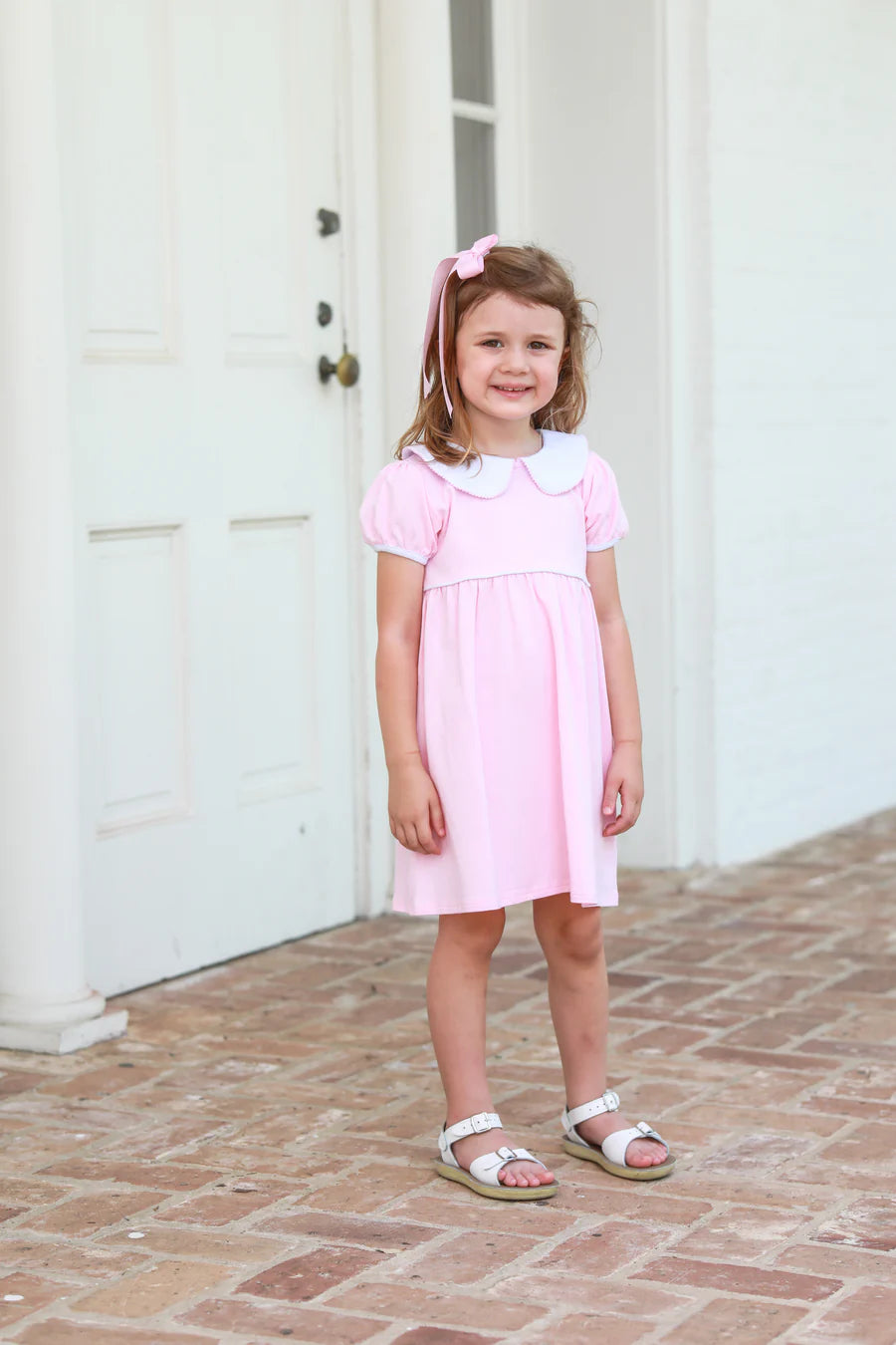 Trotter Street Eloise Dress - Light Pink