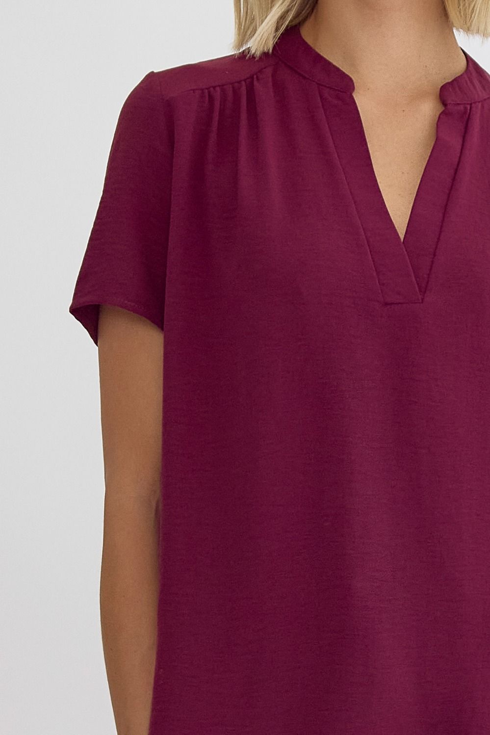 Entro Tunic Neckline Top - BEST Seller!