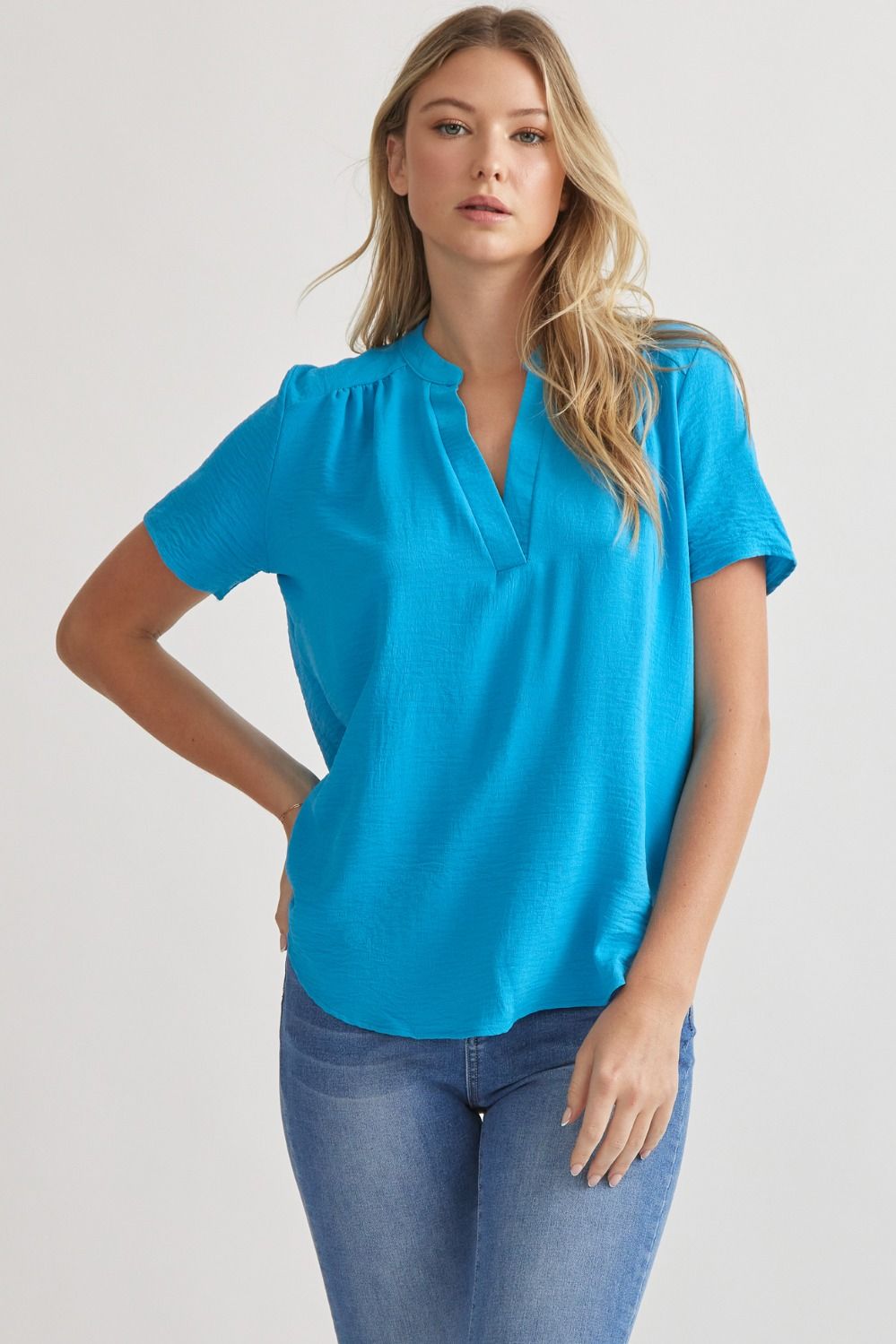 Entro Tunic Neckline Top - BEST Seller!