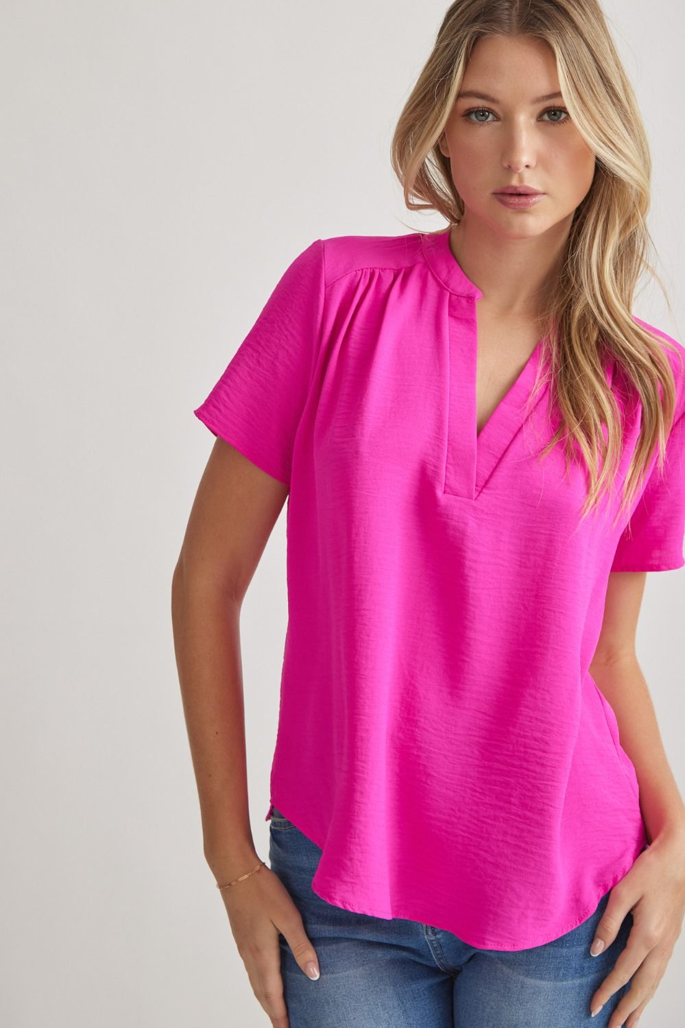 Entro Tunic Neckline Top - BEST Seller!