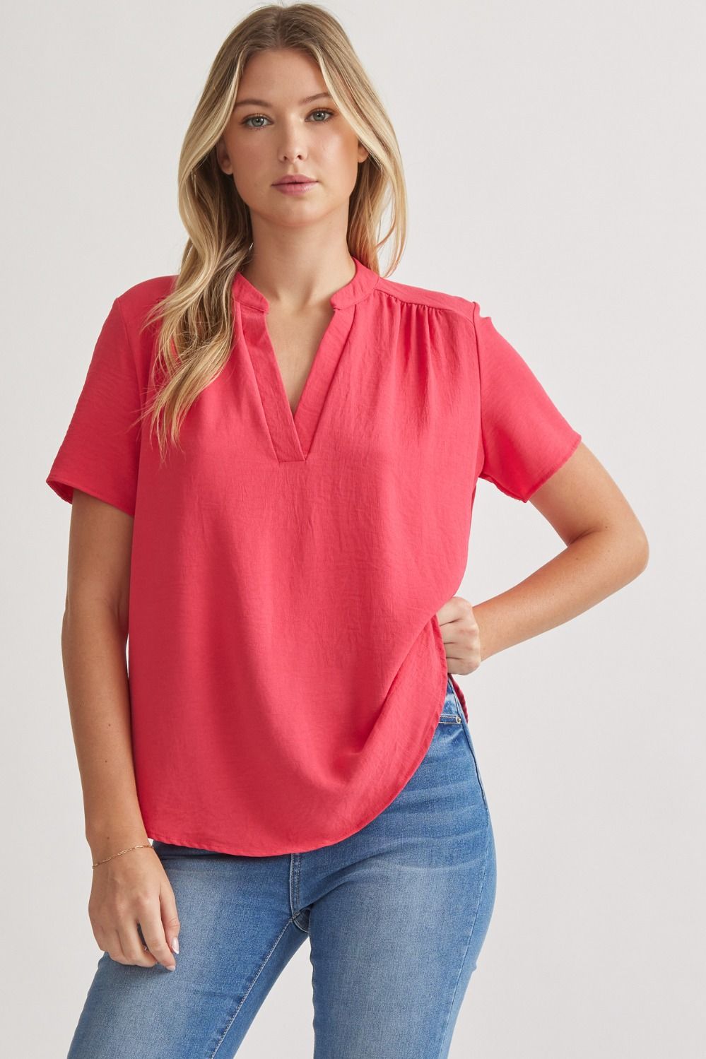 Entro Tunic Neckline Top - BEST Seller!