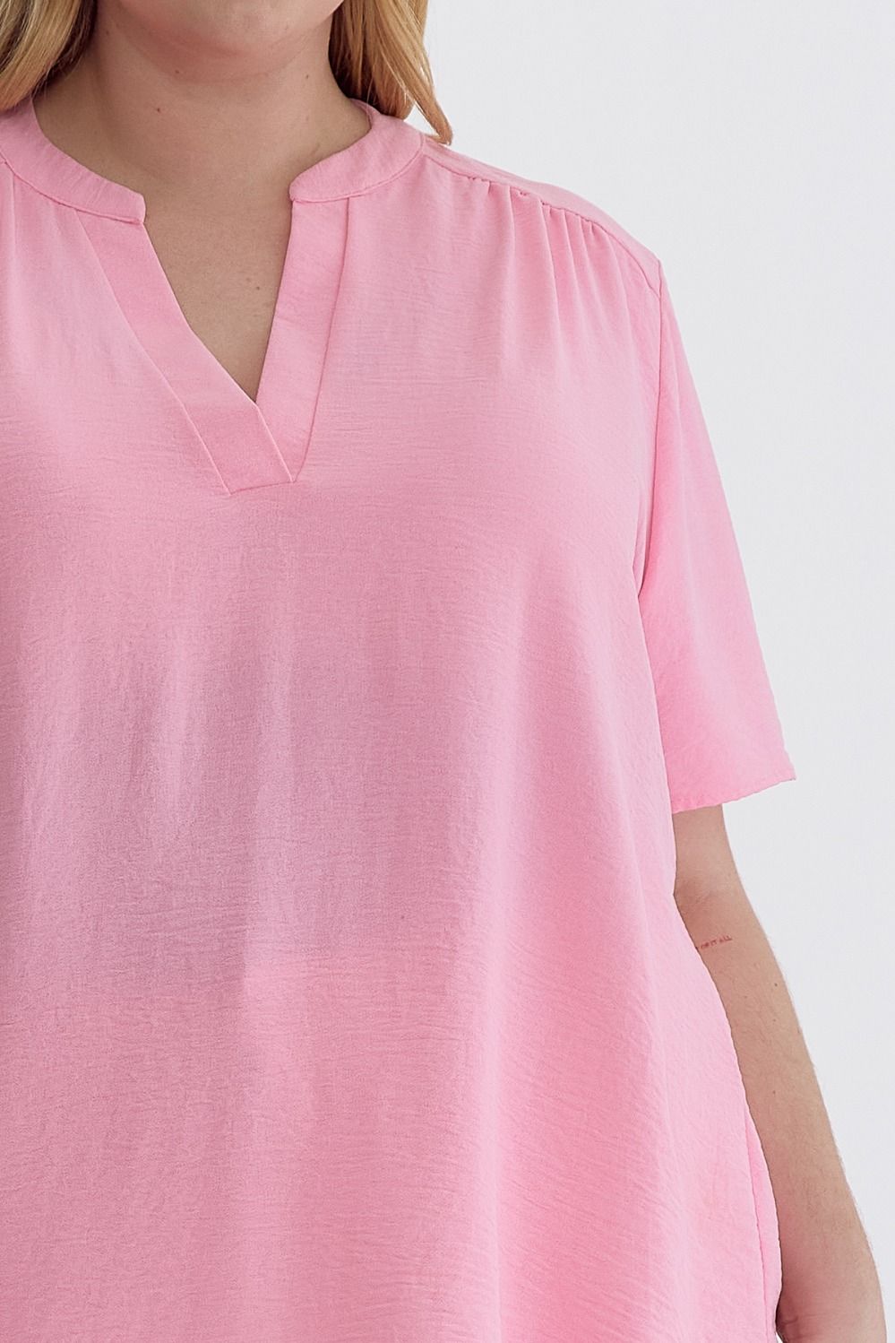 Entro Tunic Neckline Top - BEST Seller!