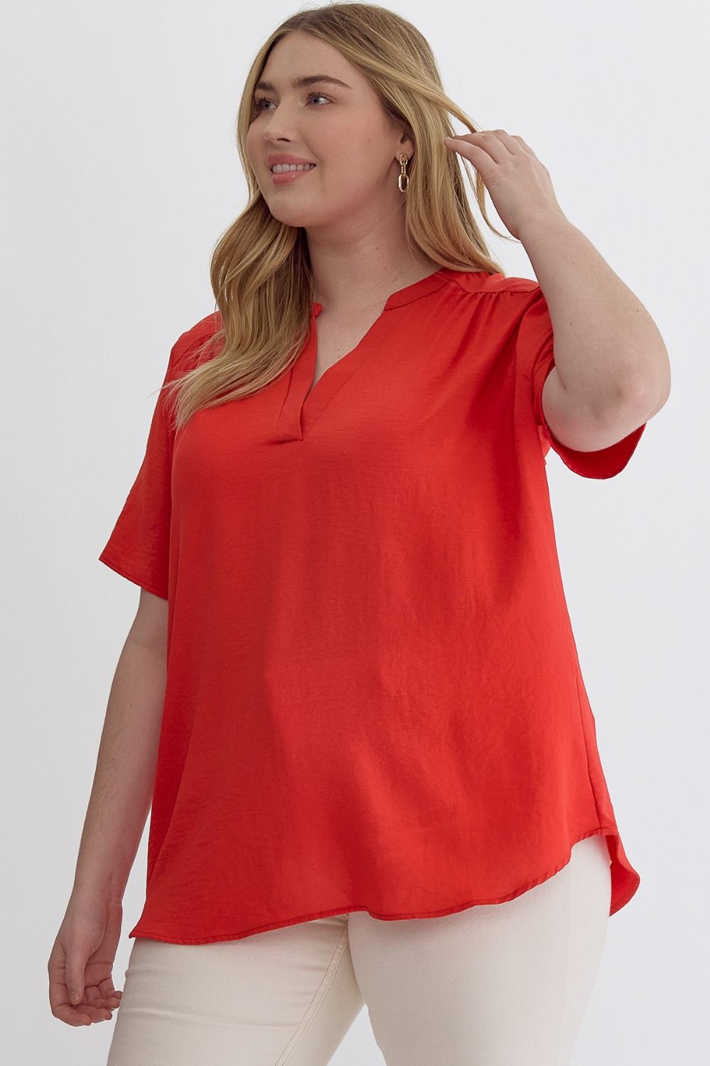 Entro Tunic Neckline Top - BEST Seller!