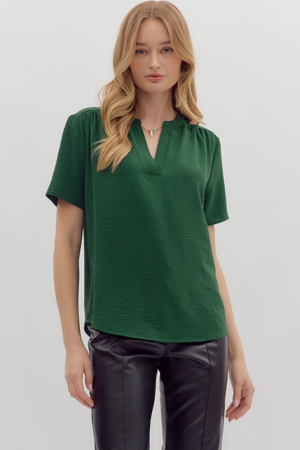 Entro Tunic Neckline Top - BEST Seller!
