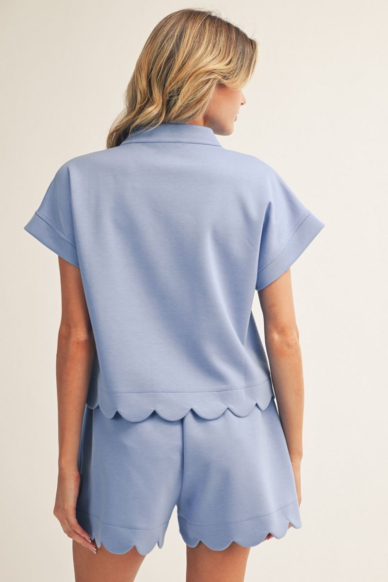 Jodifl Scalloped 2-Piece Set